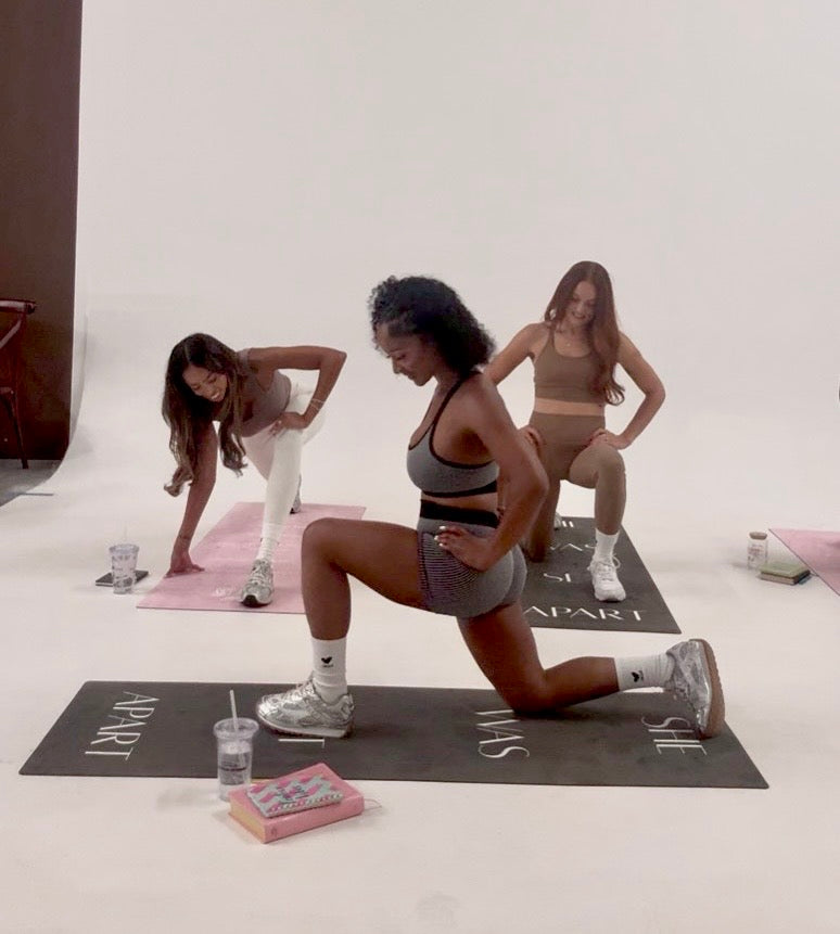 She Was Set Apart Yoga Mat