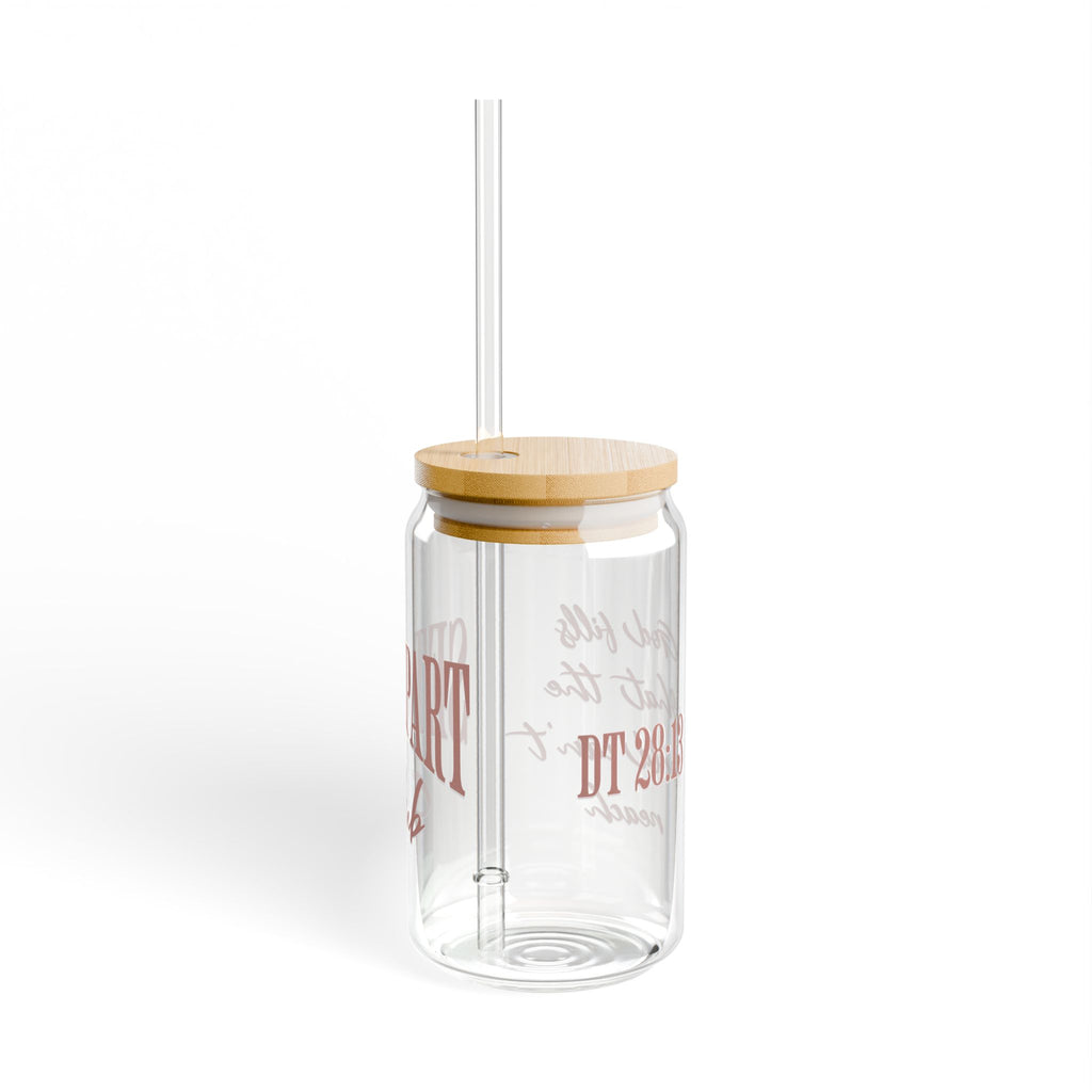 Set Apart Club Glass Jar Cup w/ Bamboo Lid