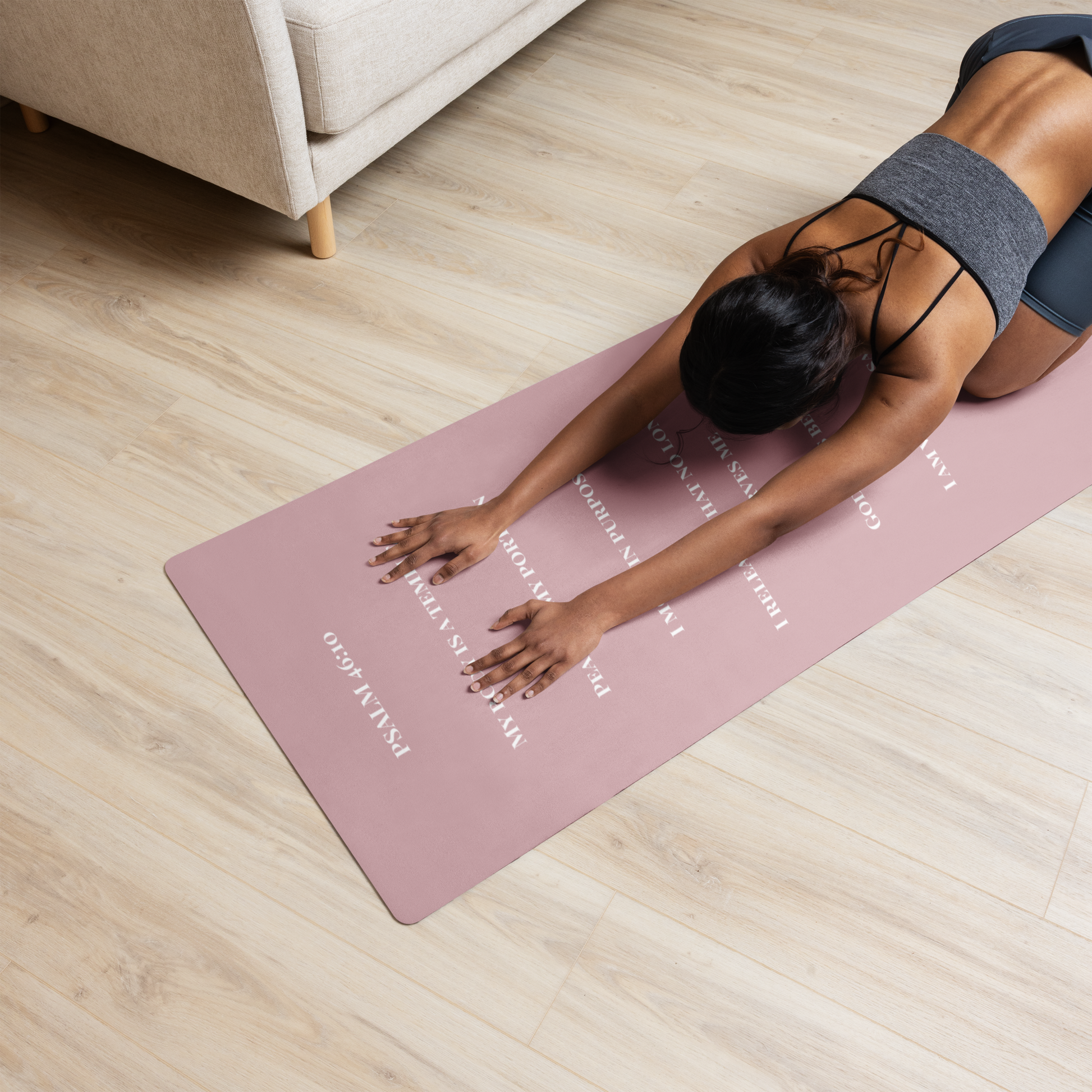Set Apart Club Yoga Mat – Divine Alignment Edition