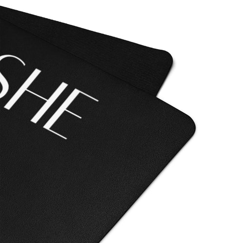 She Was Set Apart Yoga Mat – Faith & Focus Edition